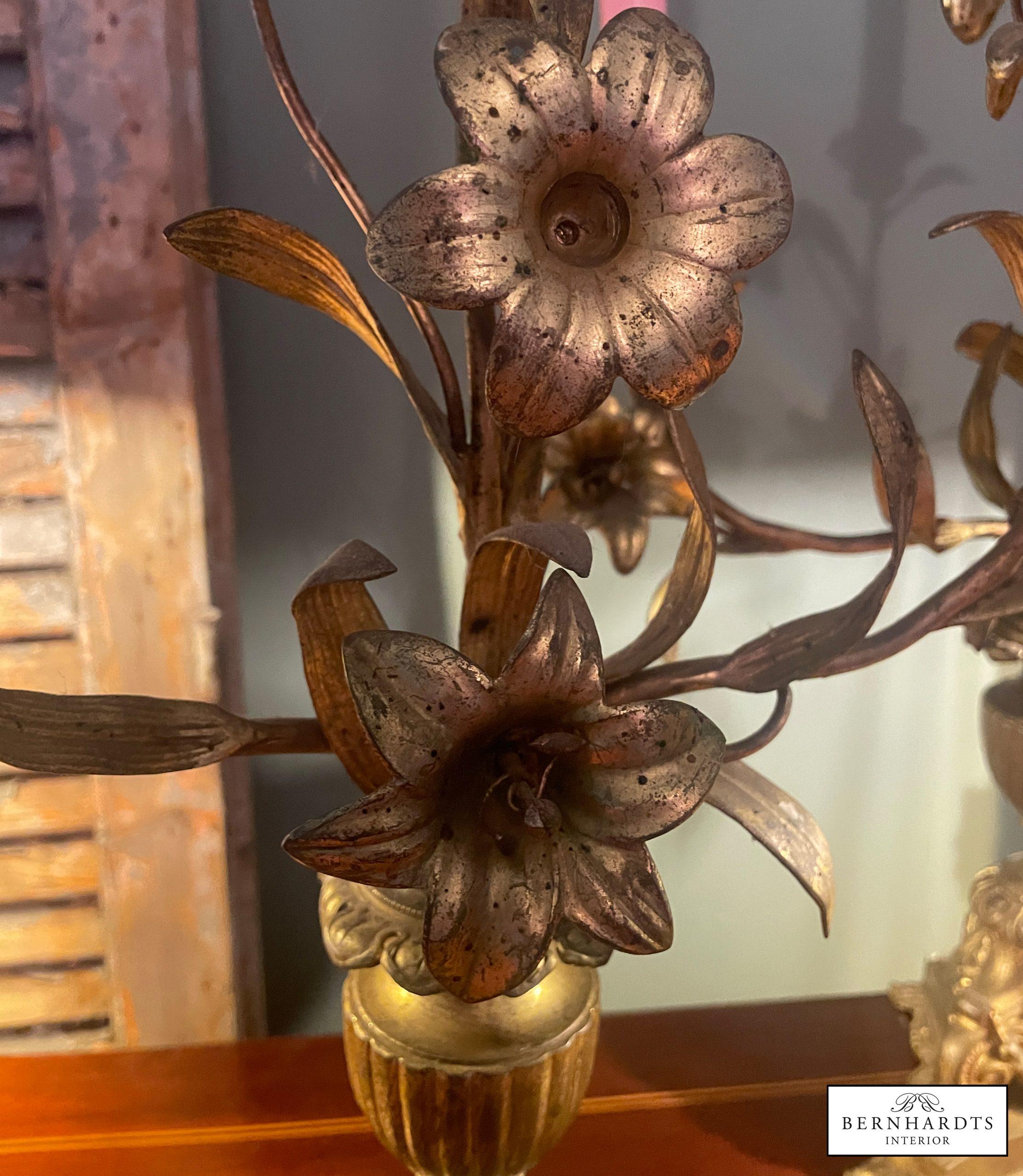 Französische Altarleucher Bronze_ Bernhardts Interior