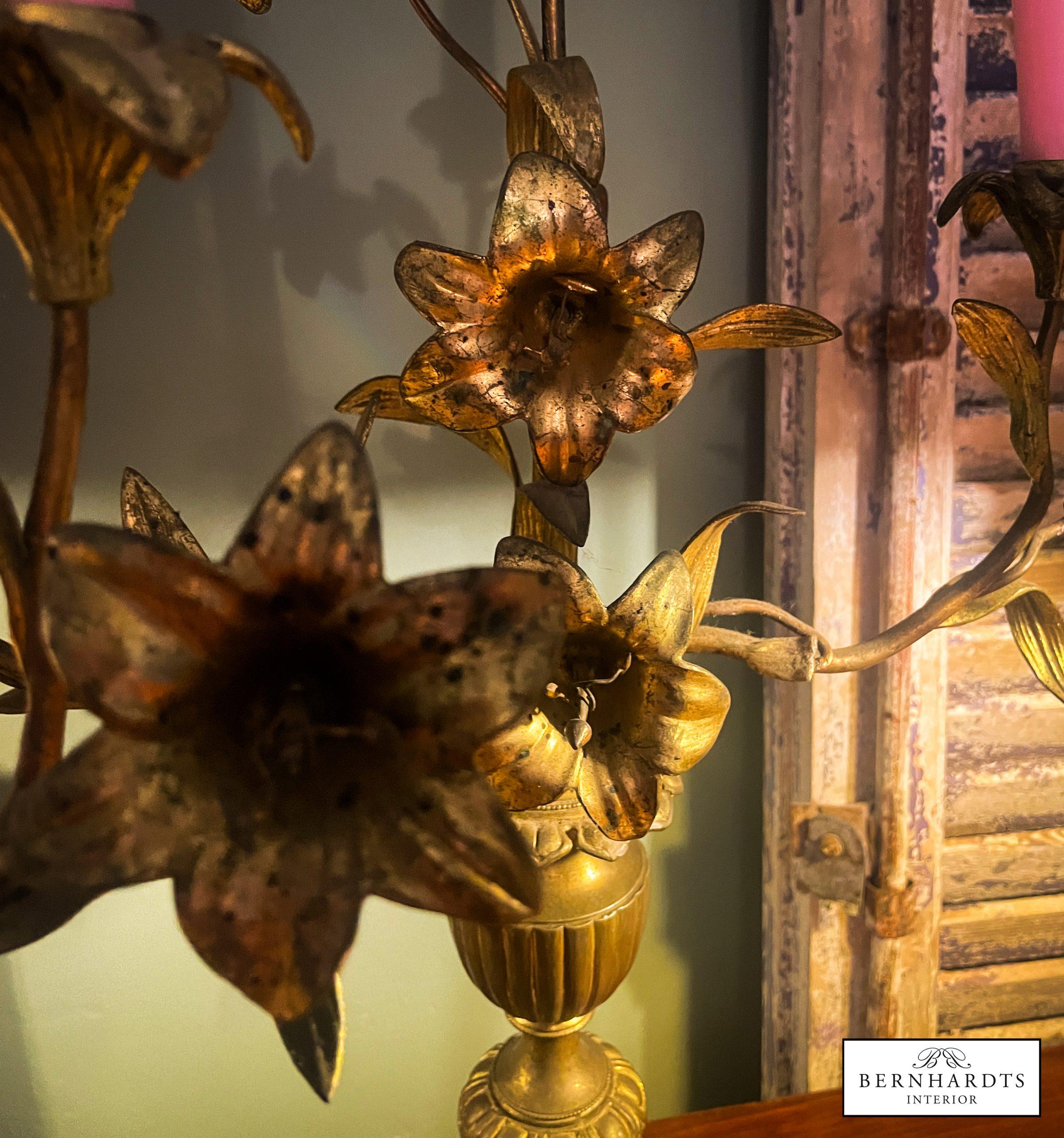 Französische Altarleucher Bronze_ Bernhardts Interior