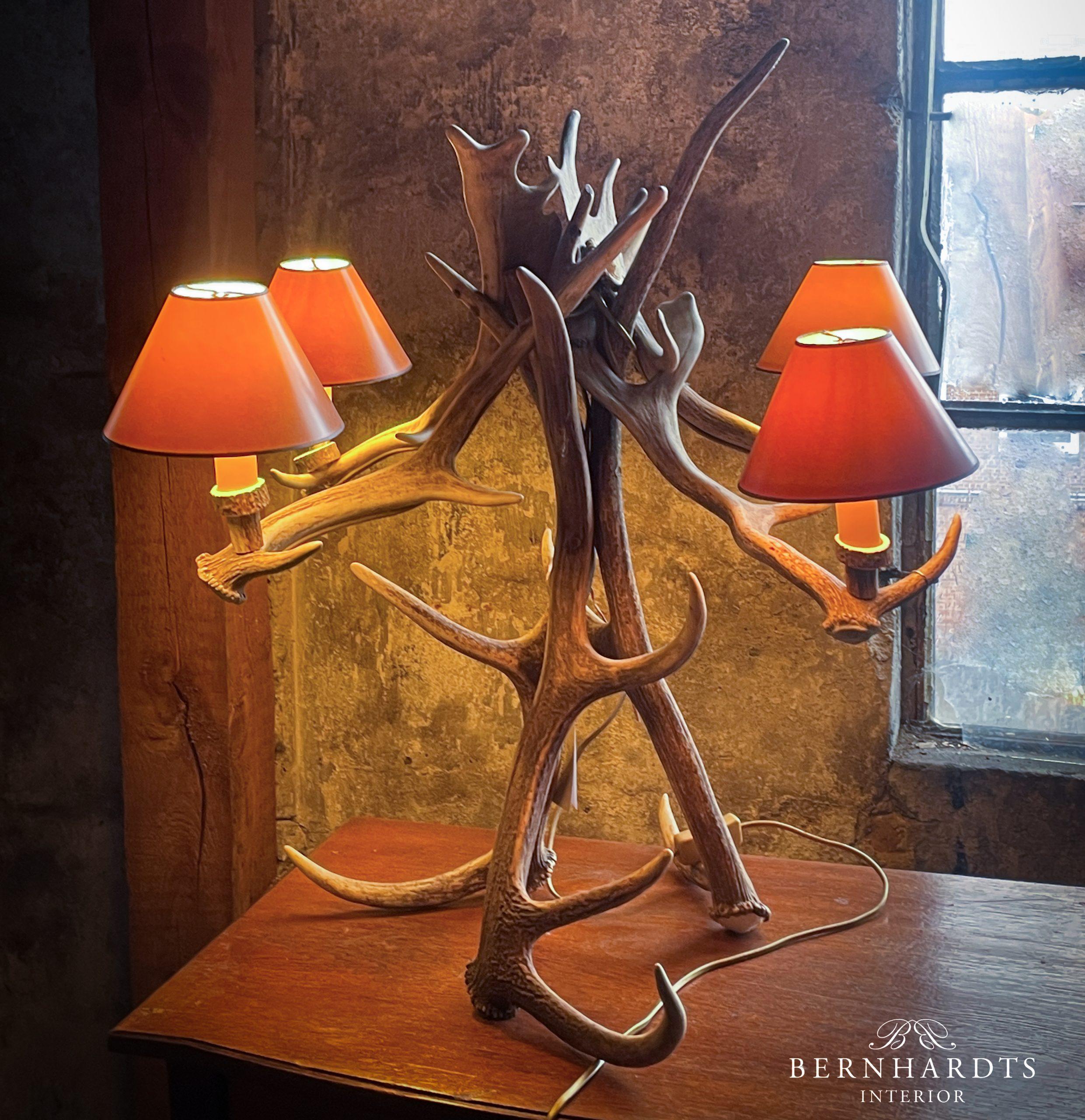 Geweihleuchte Chalet_ Bernhardts Interior