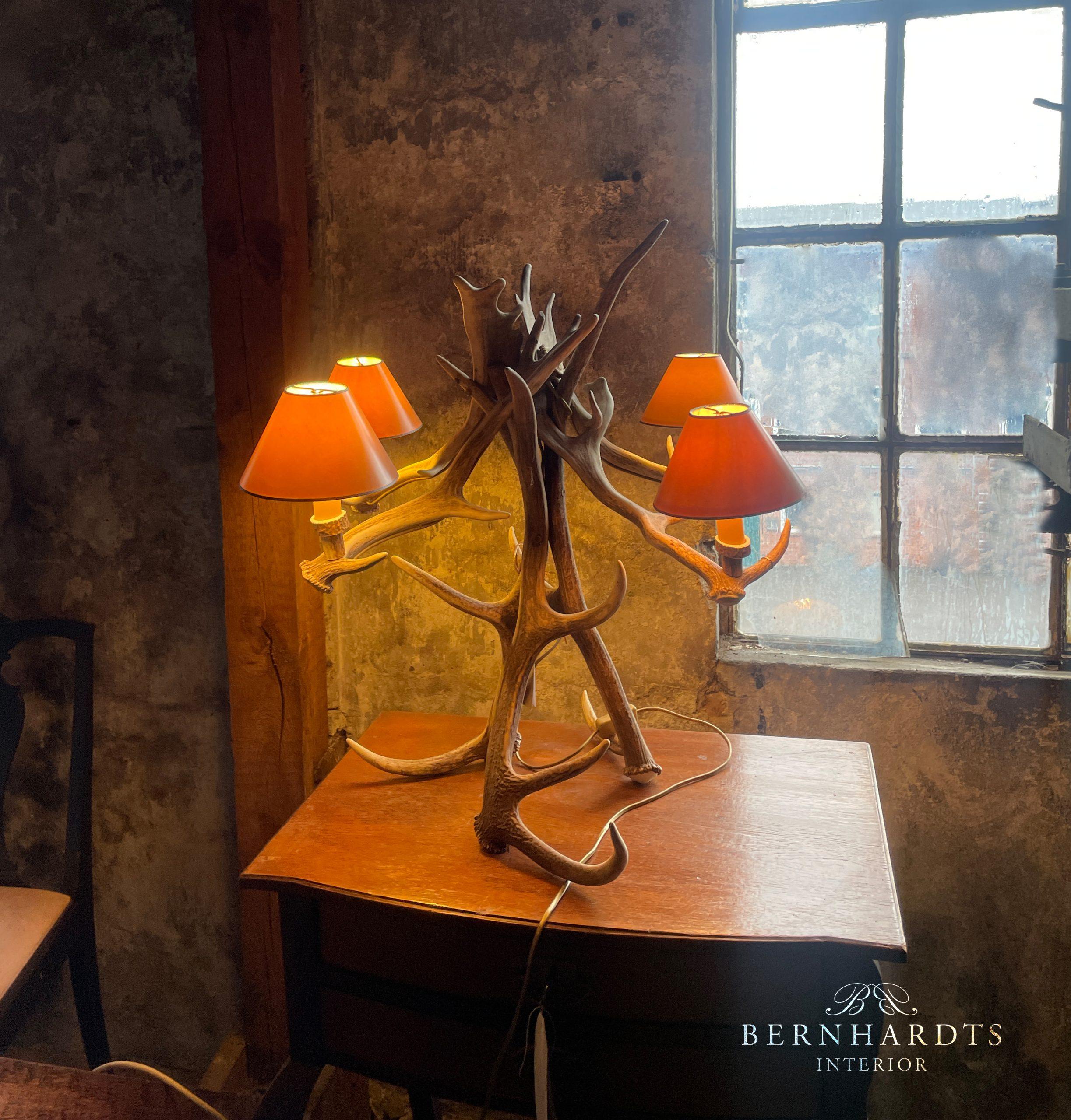 Geweihleuchte Chalet_ Bernhardts Interior