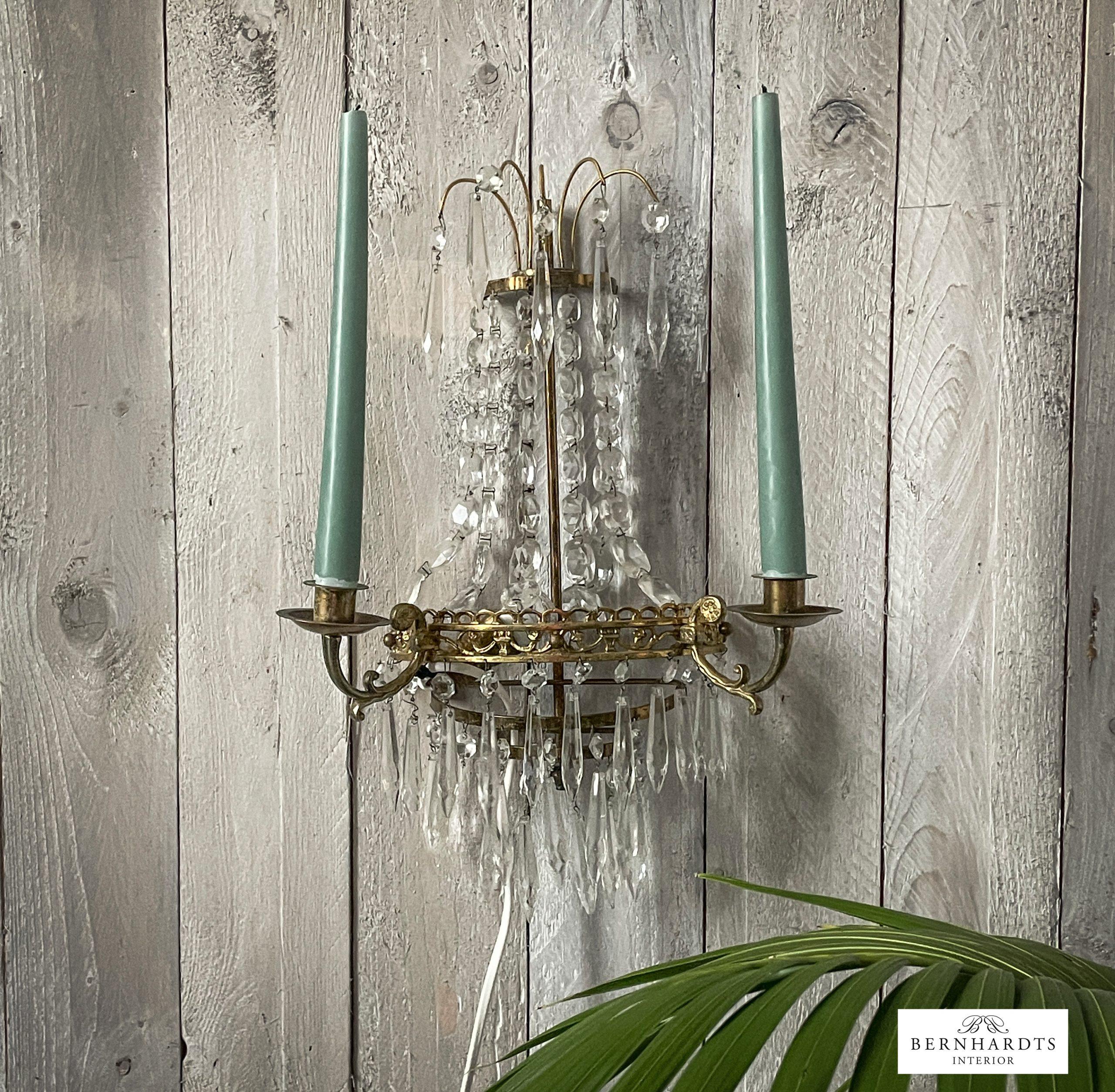 Gustavianische Wandlüster_ Bernhardts Interior