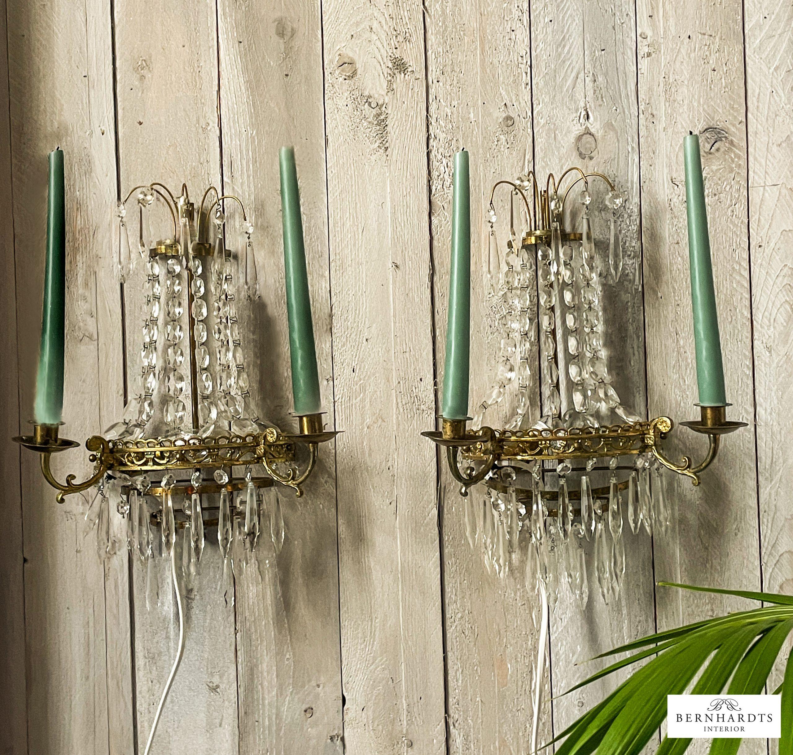 Gustavianische Wandlüster_ Bernhardts Interior