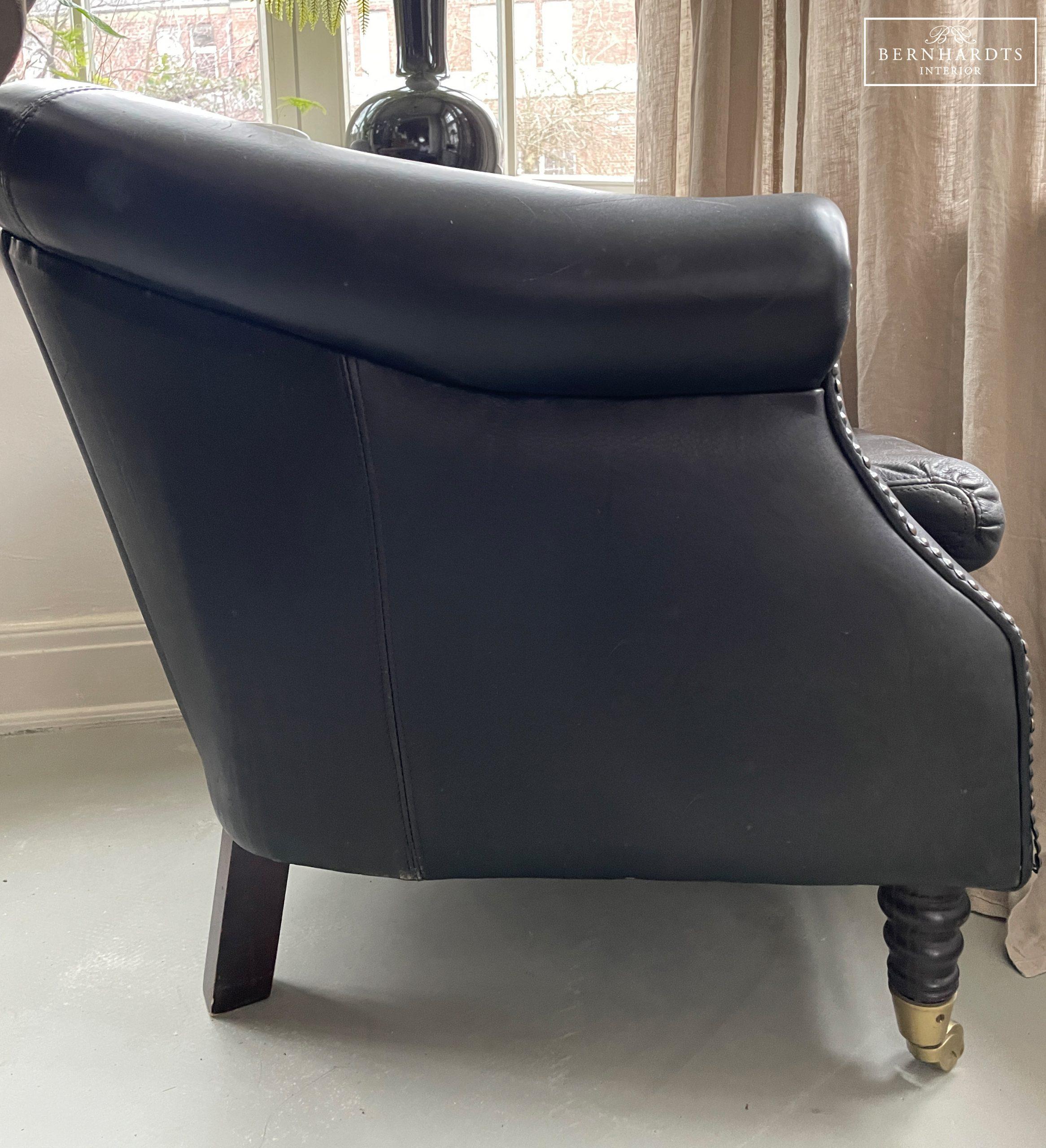 Vintage Ledersessel_ Bernhardts Interior
