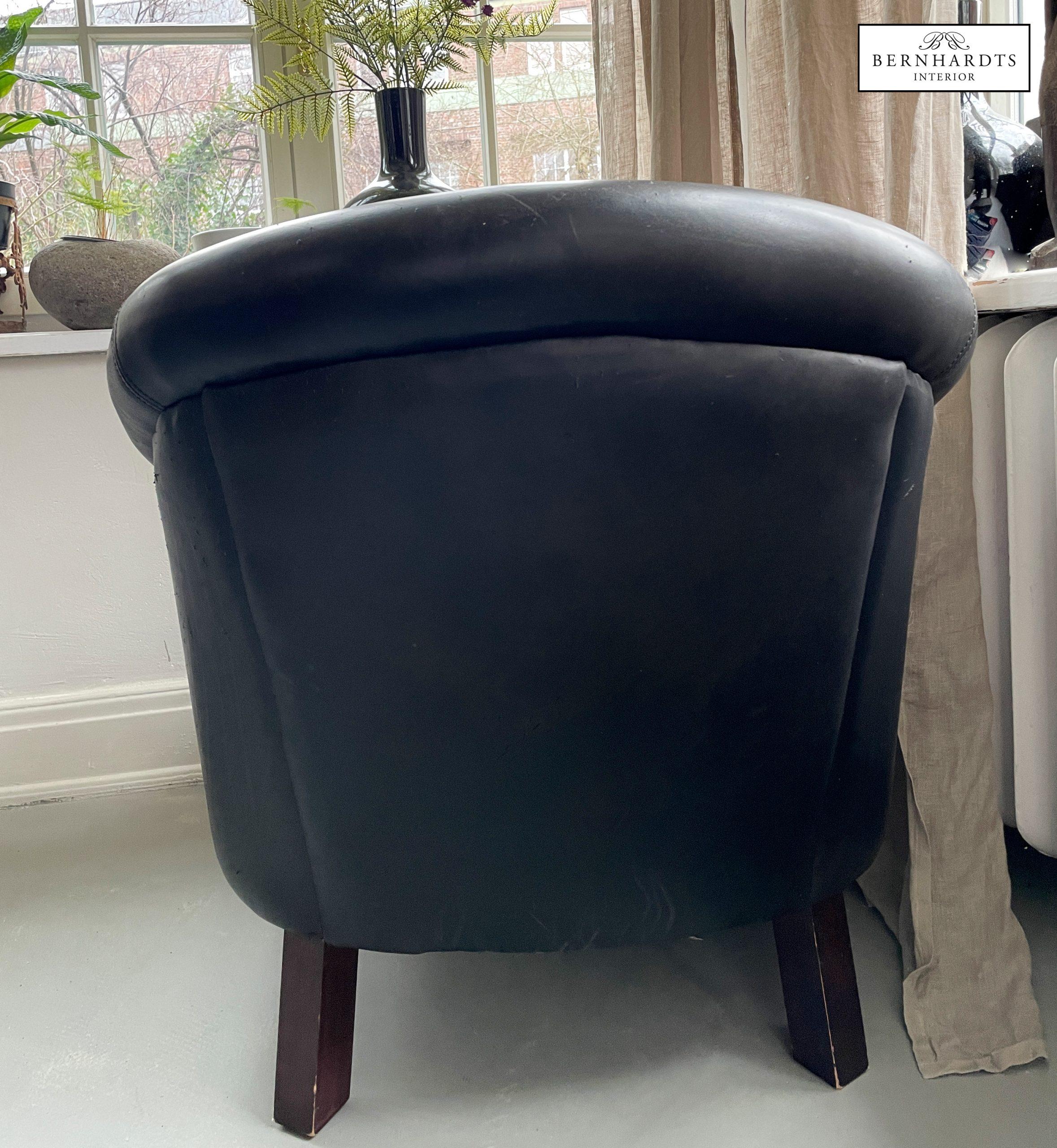 Vintage Ledersessel_ Bernhardts Interior