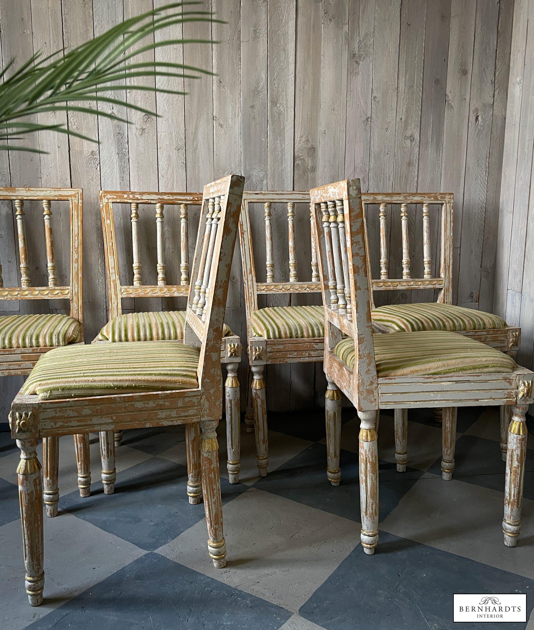 Gustavianische Stühle- Bernhardts Interior