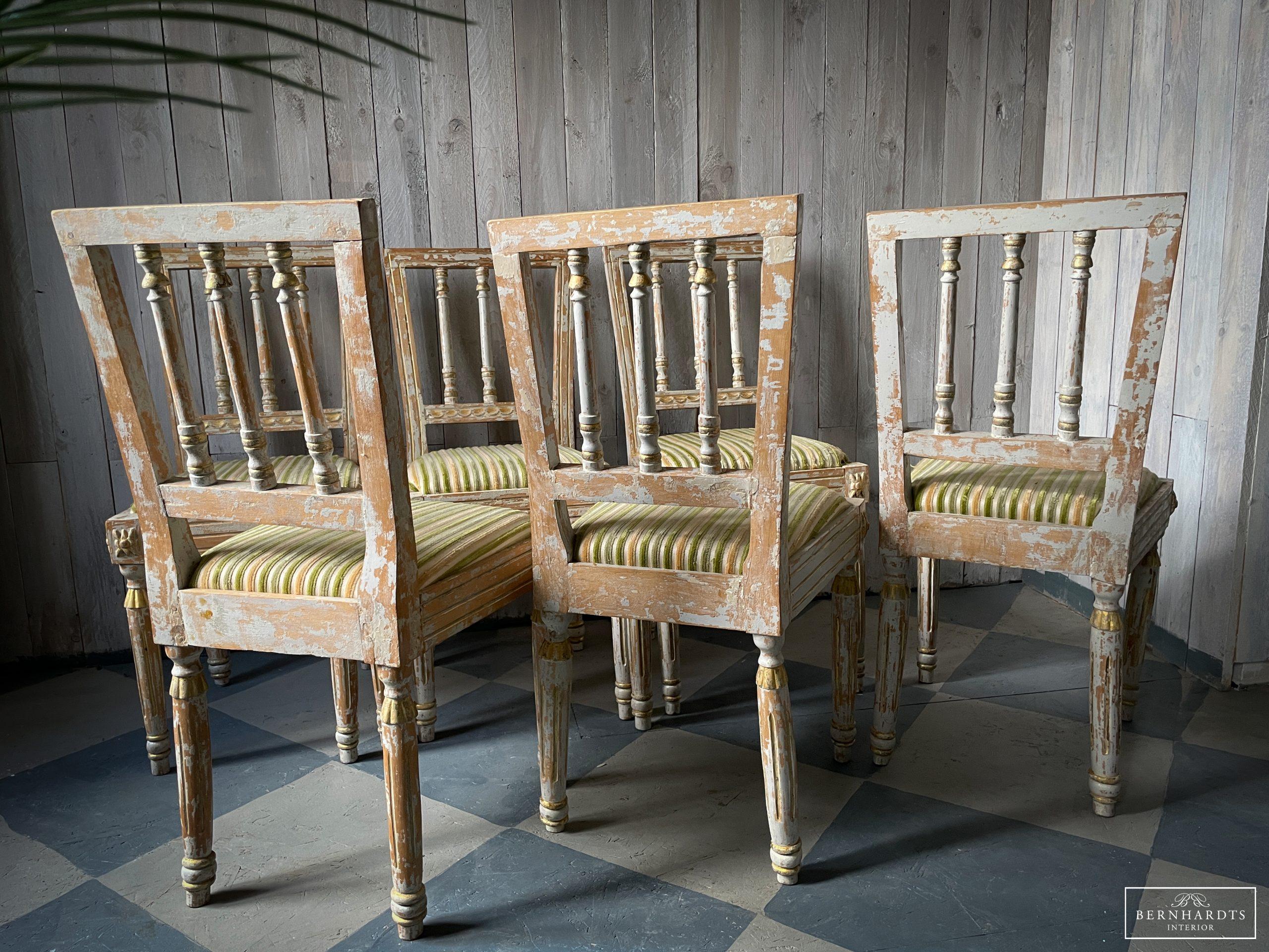 Gustavianische Stühle- Bernhardts Interior