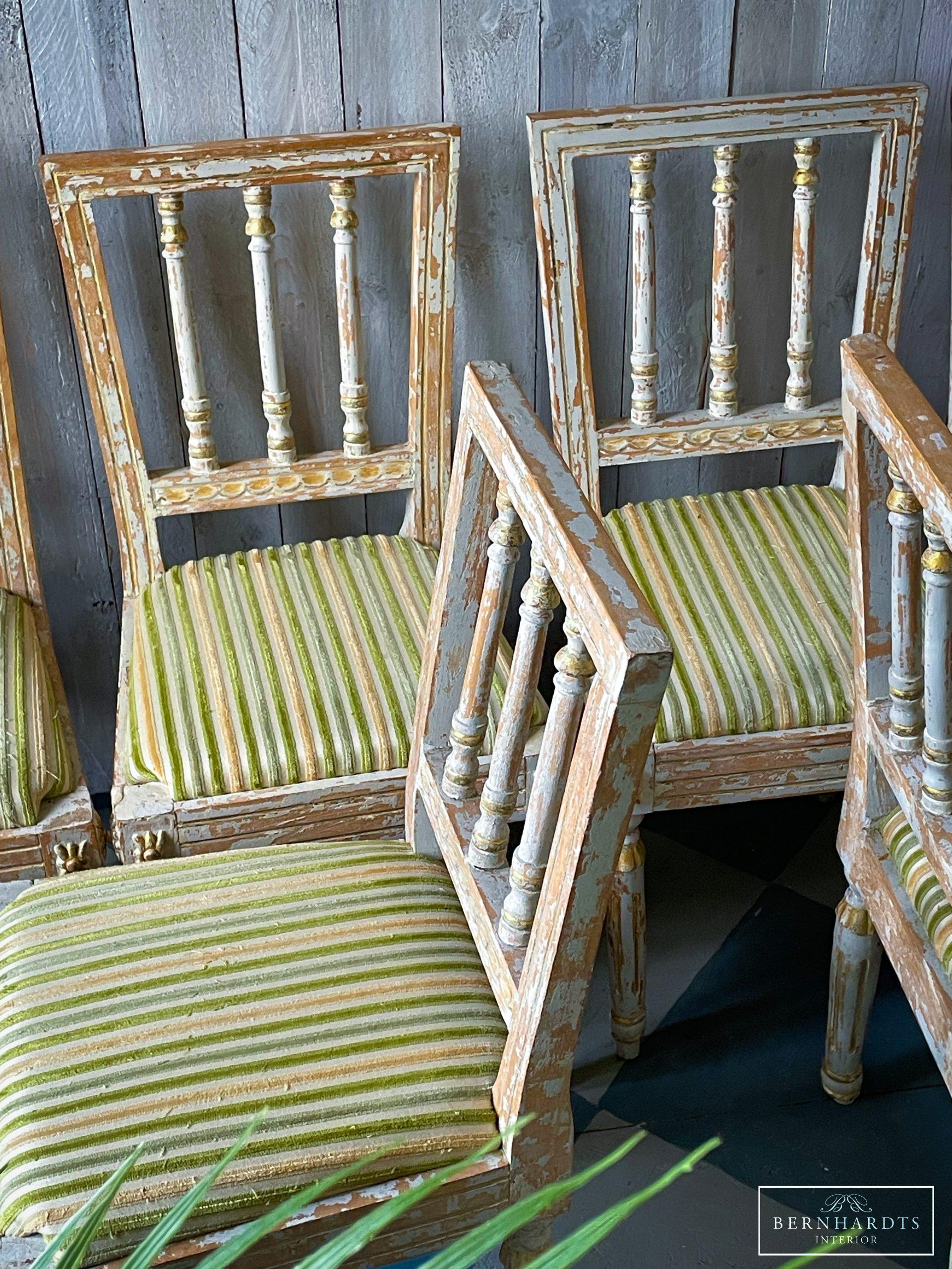 Gustavianische Stühle- Bernhardts Interior