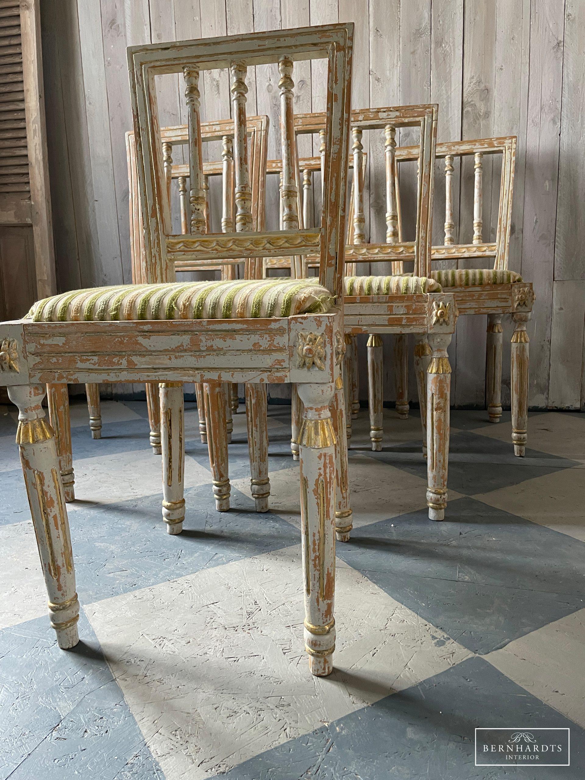 Gustavianische Stühle- Bernhardts Interior