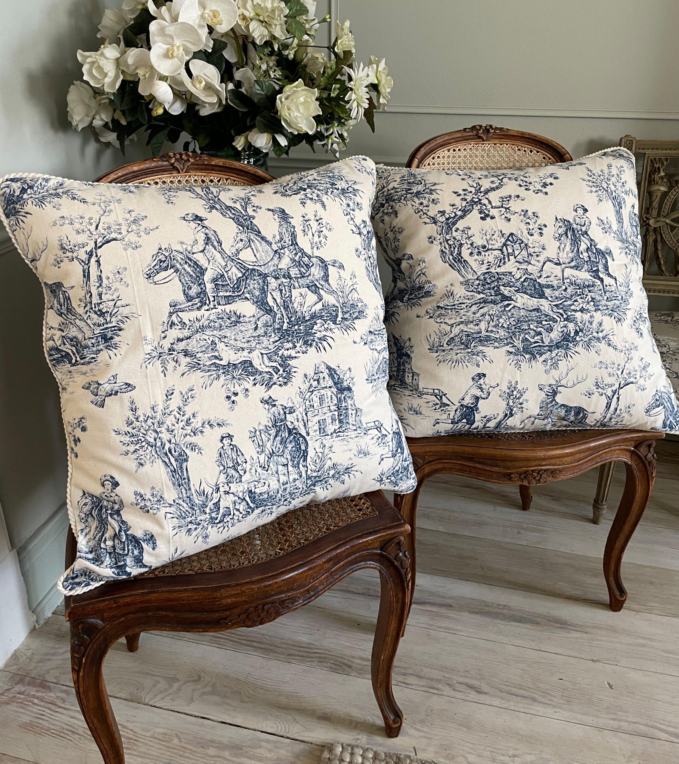 Toile de Jouy Blau, Bernhardts Interior