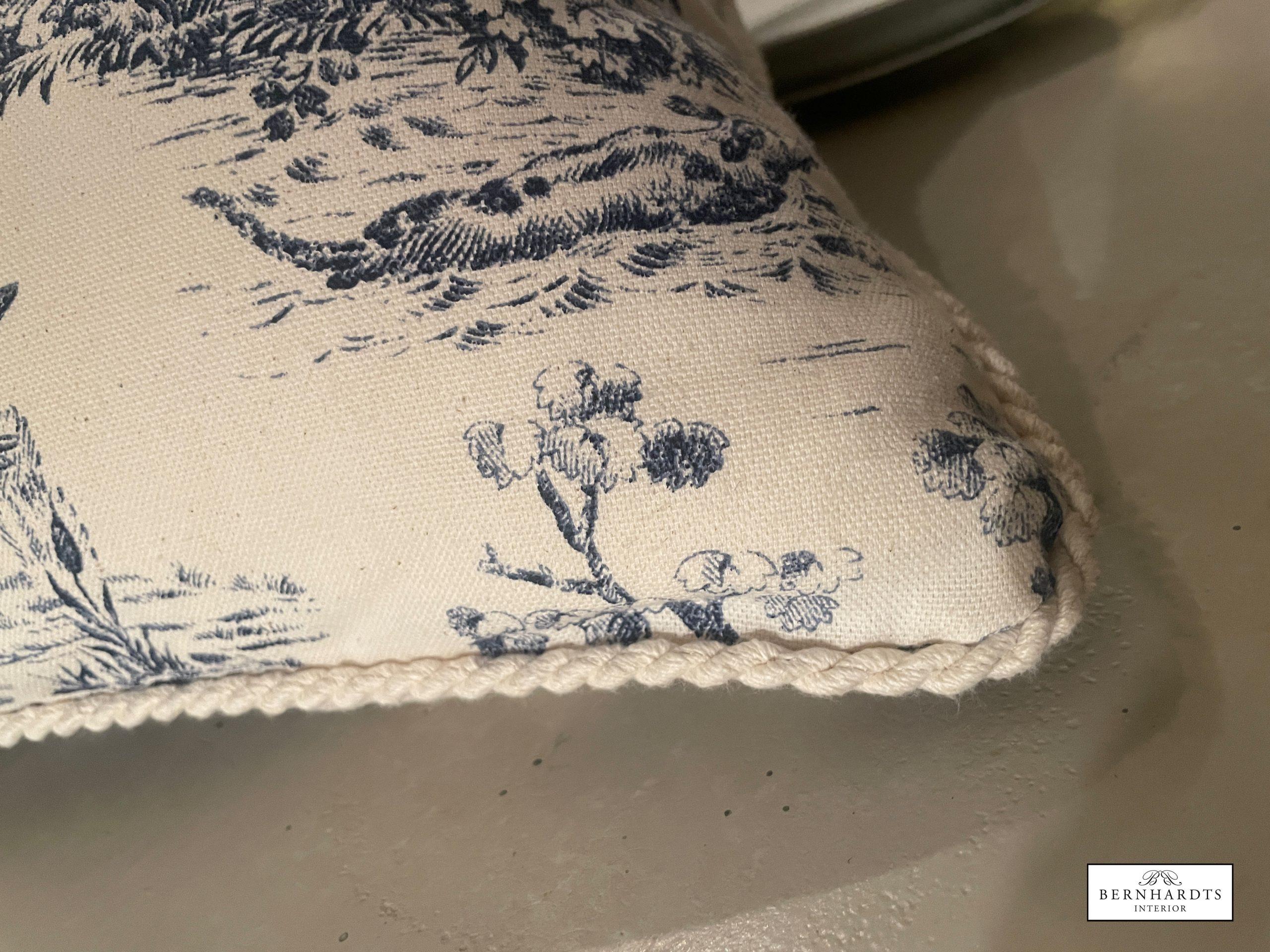 Toile de Jouy Kissen 30x30 Bernhardts Interior