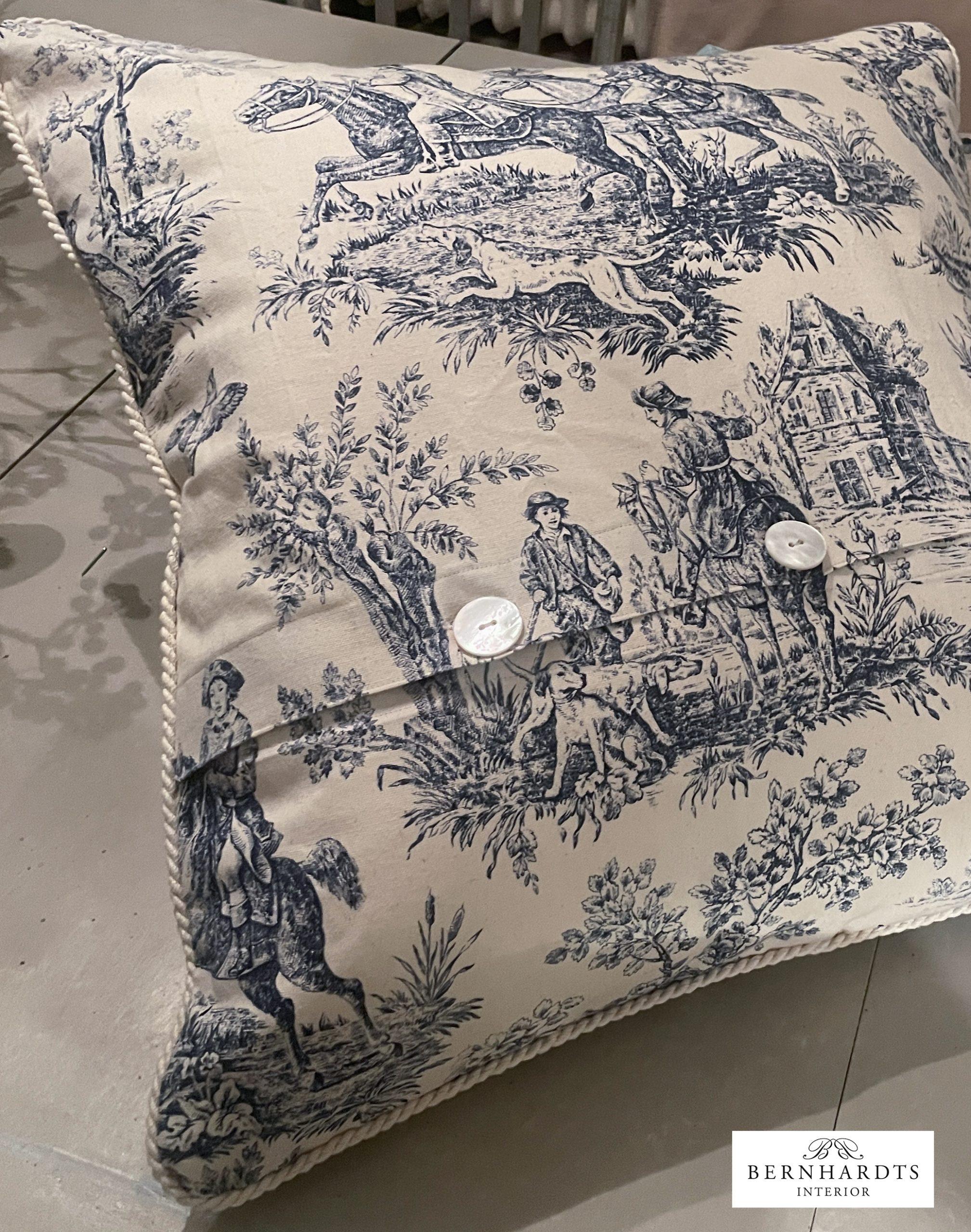 Toile de Jouy Kissen 60x60 Bernhardts Interior