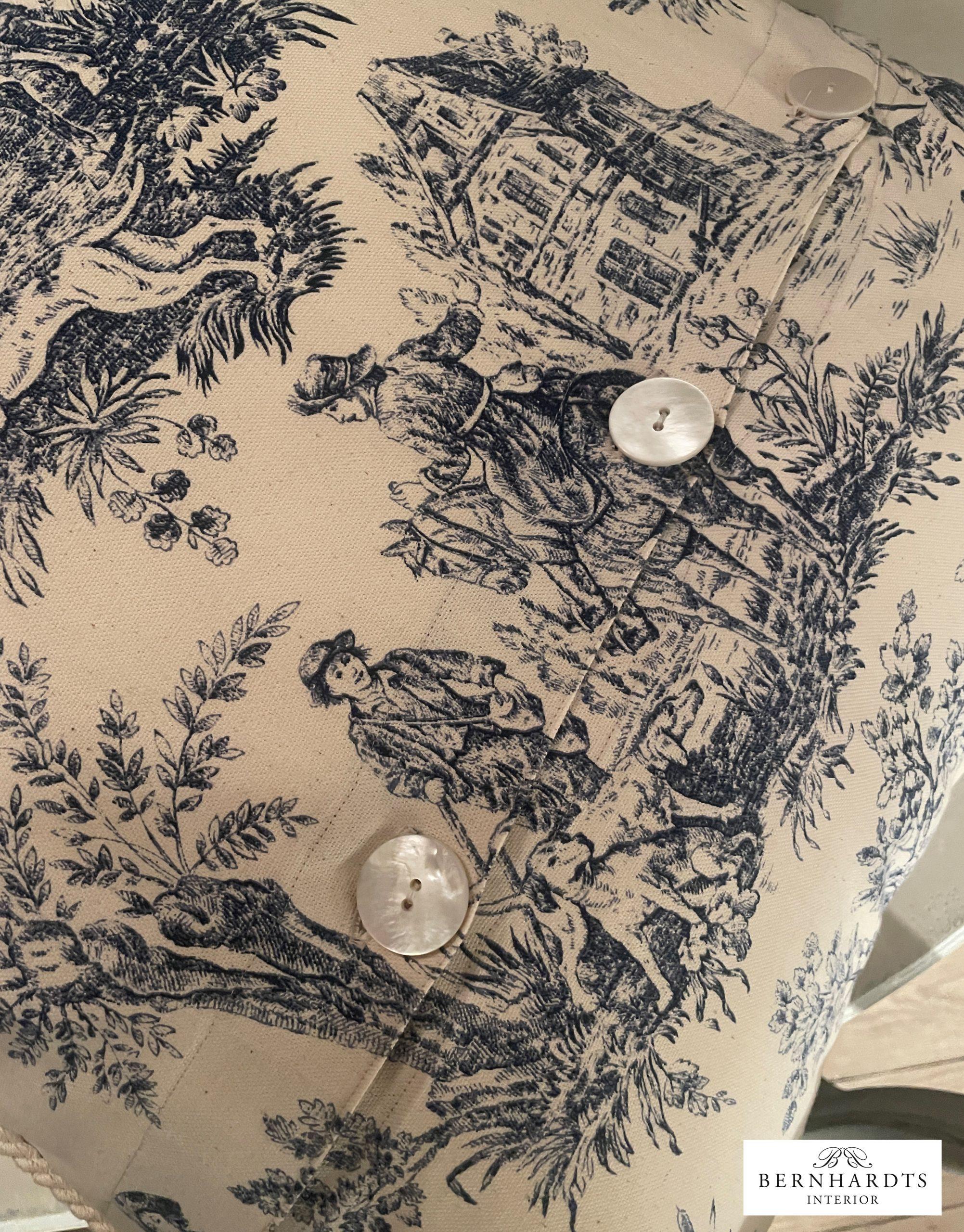 Toile de Jouy Kissen 60x60 Bernhardts Interior